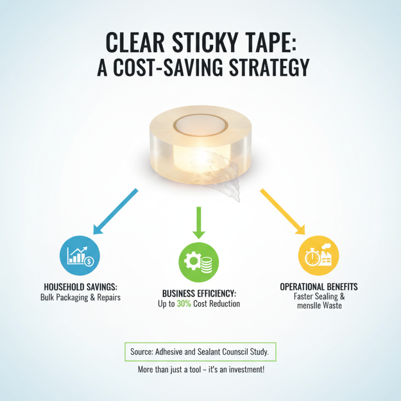Why Clear Sticky Tape is Essential for Everyday Uses?