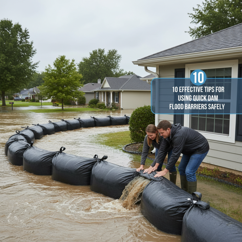 10 Effective Tips for Using Quick Dam Flood Barriers Safely?