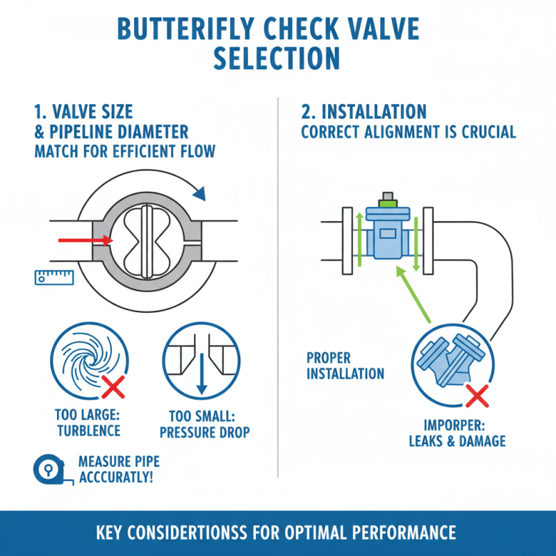 How to Choose the Right Butterfly Check Valve for Your Needs?