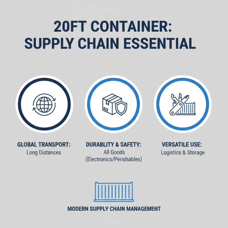 Top 10 Uses for a 20ft Container in Modern Logistics and Storage Solutions?