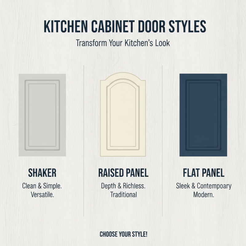 How to Choose the Best Cabinet Door Styles for Your Kitchen?