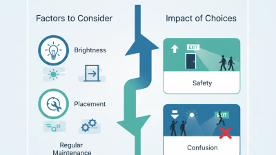 How to Choose the Right Emergency Exit Lights for Your Building?