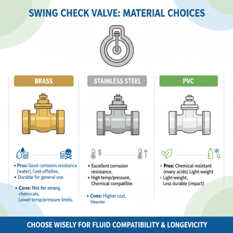 How to Choose the Right Swing Check Valve for Your Plumbing Needs?