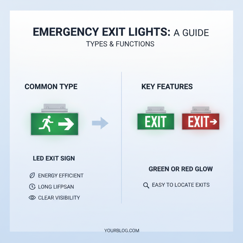 How to Choose the Right Emergency Exit Lights for Your Building?