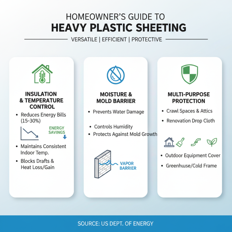 Heavy Plastic Sheeting Uses and Benefits for Homeowners?