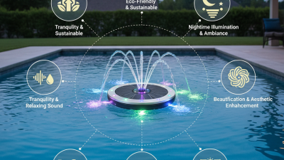 Top Benefits of Floating Solar Powered Pool Fountain for Your Backyard Oasis?