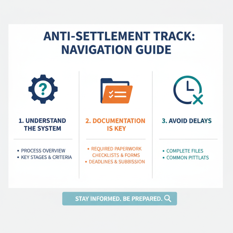 Top 5 Tips for Understanding the Anti Settlement Track System?