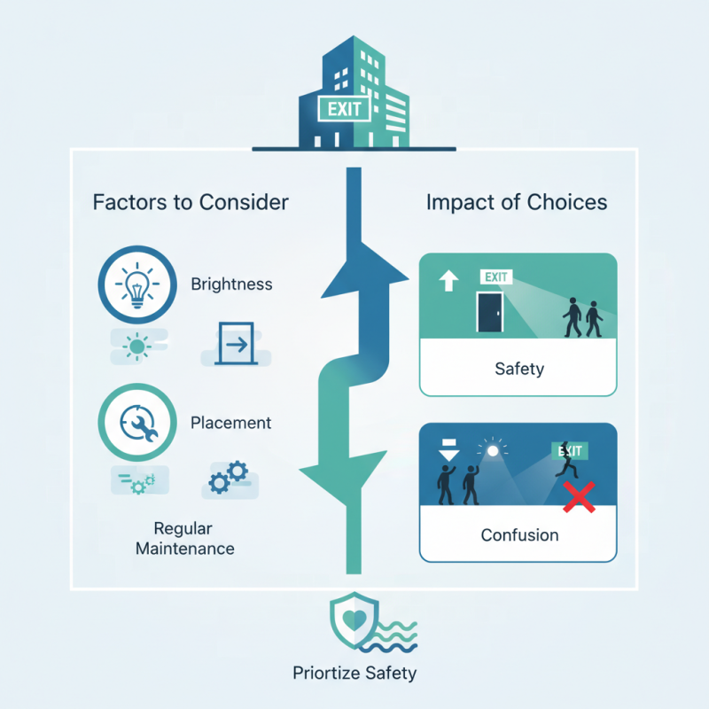 How to Choose the Right Emergency Exit Lights for Your Building?