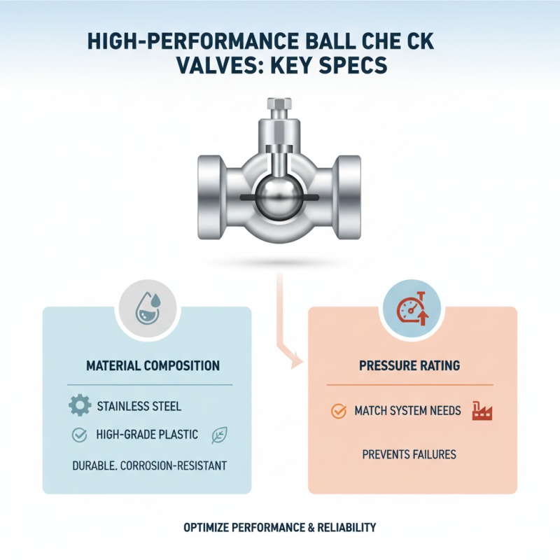 Top 10 Ball Check Valves for Ultimate Performance and Reliability?