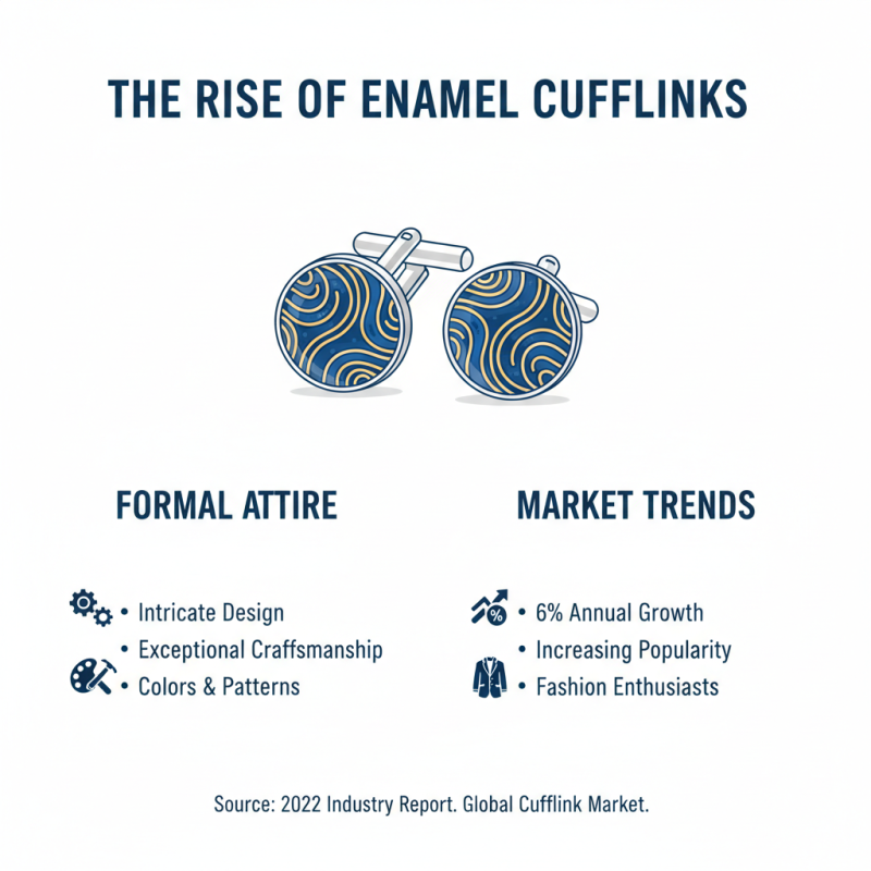 Why Choose Enamel Cufflinks for Your Formal Attire?