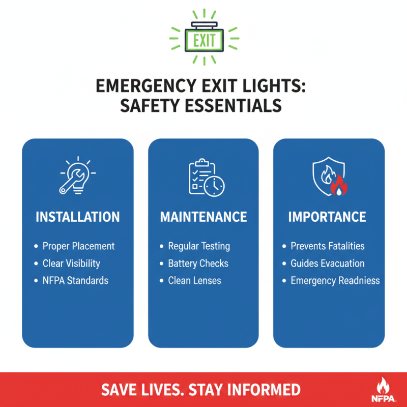 How to Choose the Right Emergency Exit Lights for Your Building?