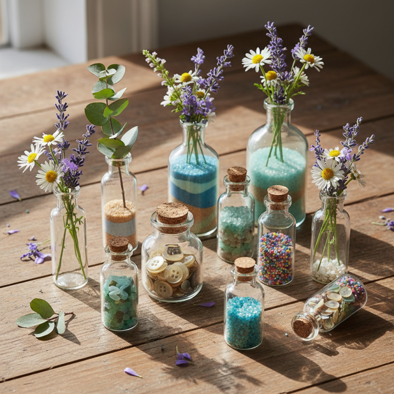 Best Uses for Small Glass Bottles in Your Home?