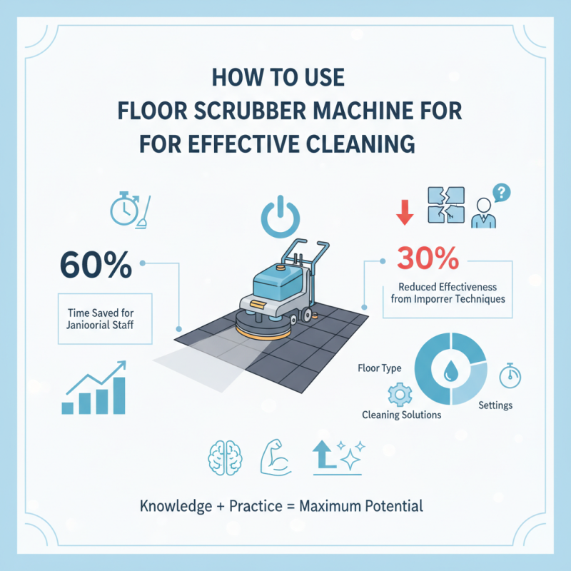 How to Use a Floor Scrubber Machine for Effective Cleaning