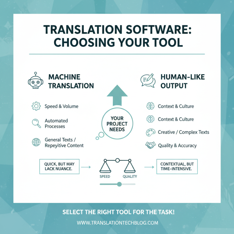 How to Choose the Best Translation Software for Your Needs?