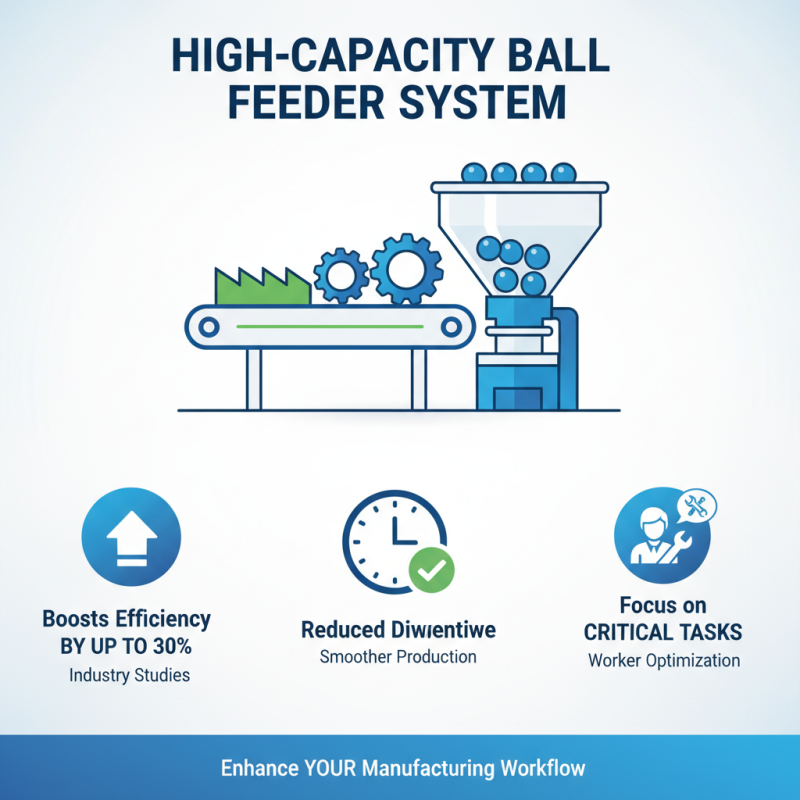 Why You Should Choose a High-Capacity Ball Feeder System for Efficiency?