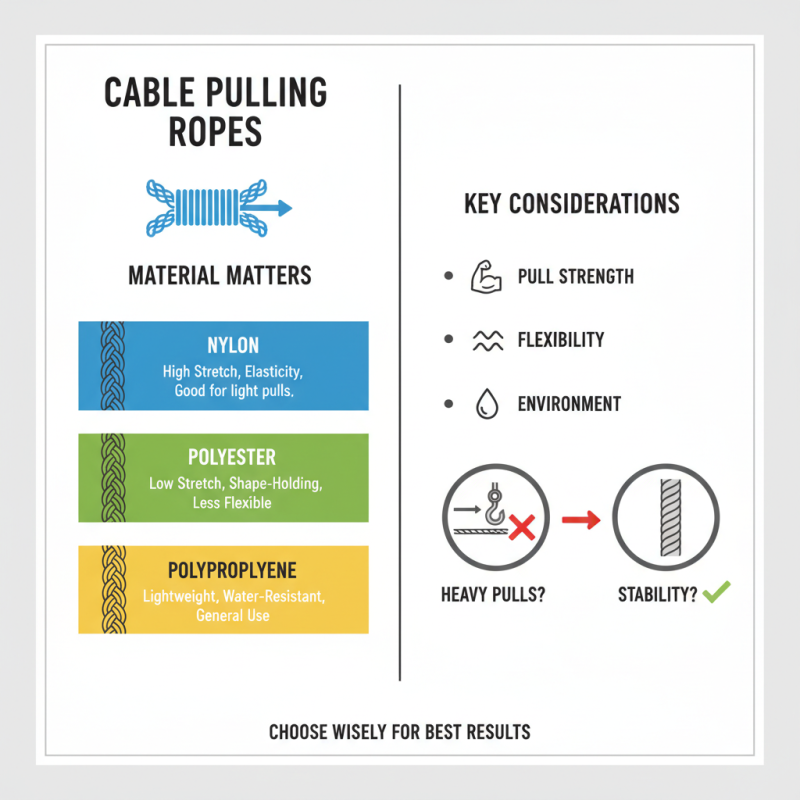 Top 5 Best Cable Pulling Ropes for Every Job?