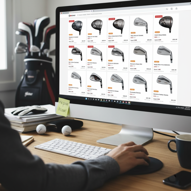 What is the Best Way to Find Discount Golf Clubs Online?
