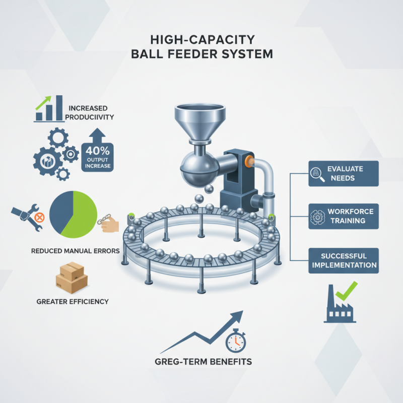 Why You Should Choose a High-Capacity Ball Feeder System for Efficiency?
