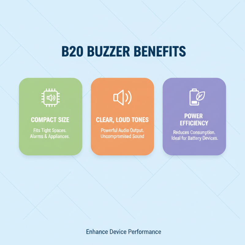 Top B20 Buzzer Features and Benefits You Should Know?