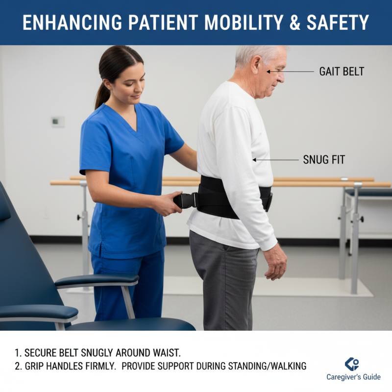 How to Use a Gait Belt Safely and Effectively for Patient Mobility?