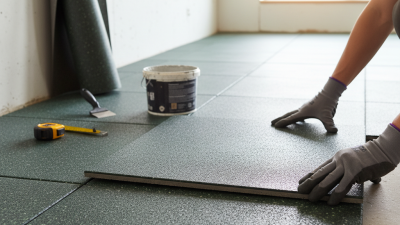 How to Install Rubber Tile for Your Home Flooring?