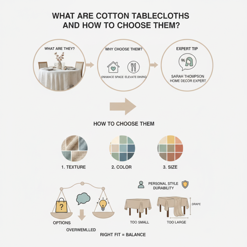 What are Cotton Tablecloths and How to Choose Them?