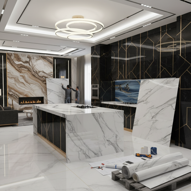 What is 3D UV Marble Sheet Benefits and Uses?