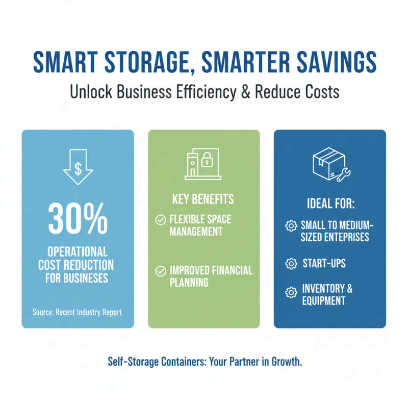 Top Benefits of Using Self Storage Containers for Your Space Needs?