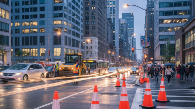 What is the Purpose of Street Cones in Urban Environments?