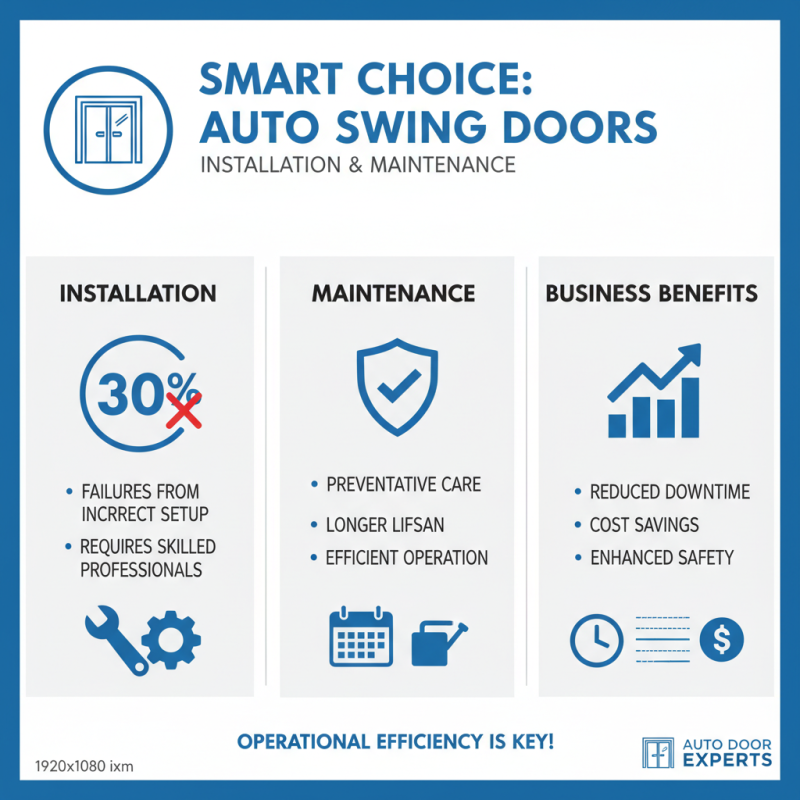 How to Choose the Right Automatic Swing Doors for Your Business?