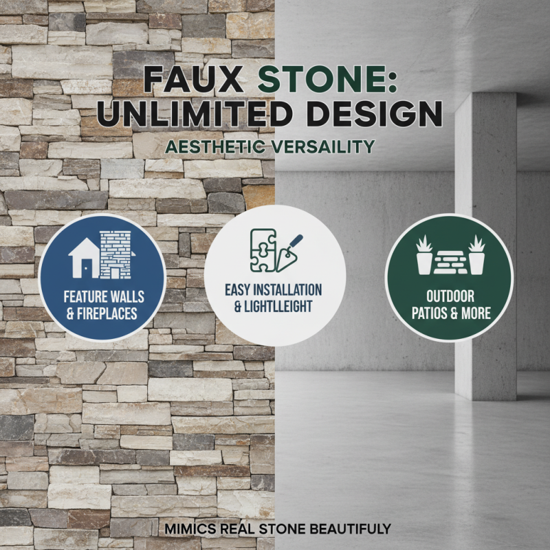 Why Choose Faux Stone for Your Home Renovation Needs?