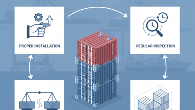 How to Use Shipping Container Stacking Locks Effectively?