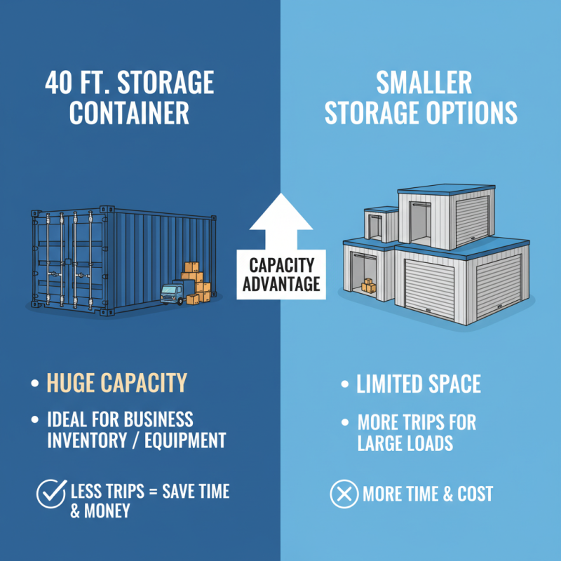 What is a 40 Storage Container and Its Uses in Shipping and Storage?