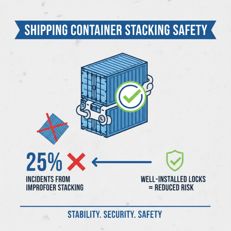How to Use Shipping Container Stacking Locks Effectively?