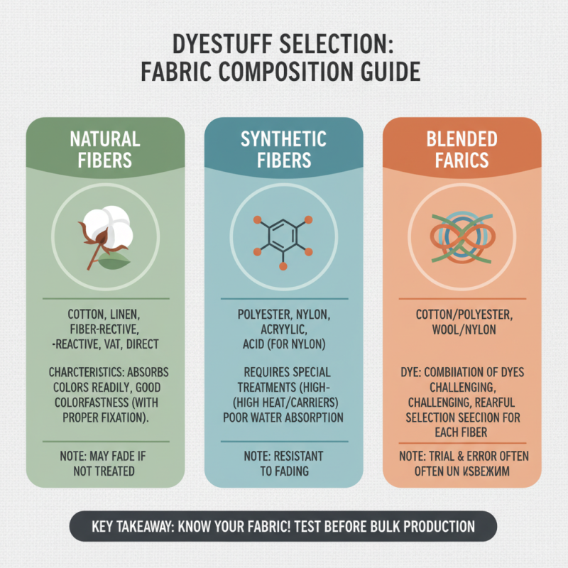 How to Choose the Right Textile Dyestuff for Your Fabric Projects?