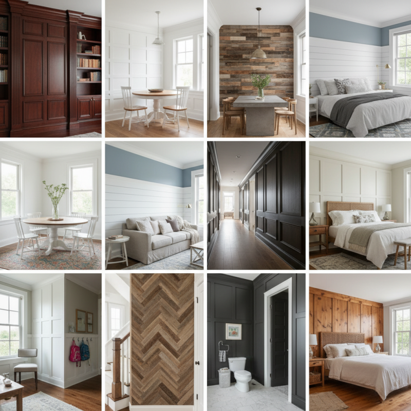 10 Best Wood Wainscoting Ideas to Enhance Your Home Decor?