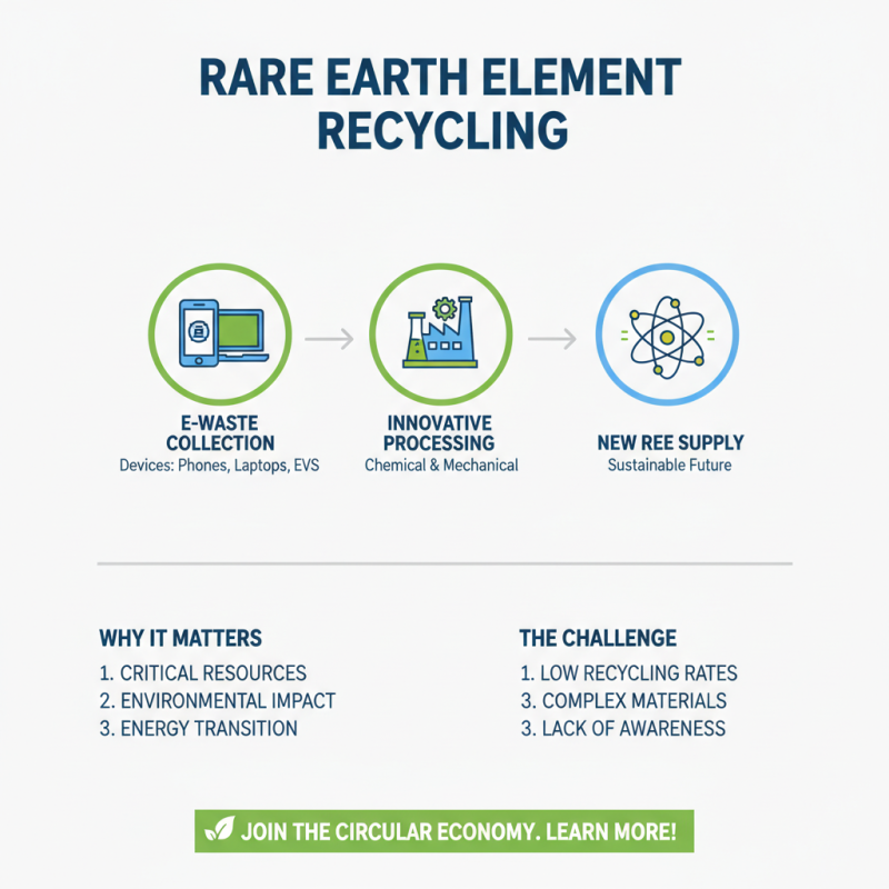 How to Effectively Recycle Rare Earth Elements for Sustainable Future?