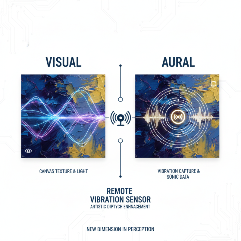 Как использовать дистанционный датчик вибрации для Диптихов?