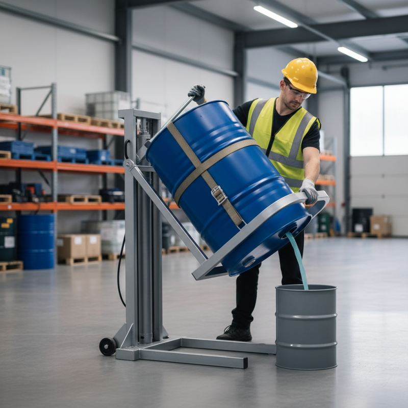 How to Use a Drum Tilter for Efficient Loading and Unloading?