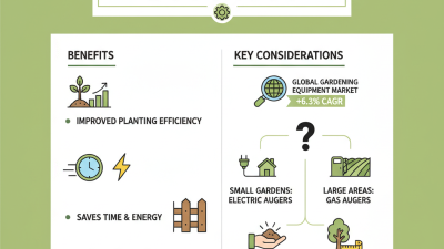 How to Choose the Right Earth Auger for Your Gardening Needs?