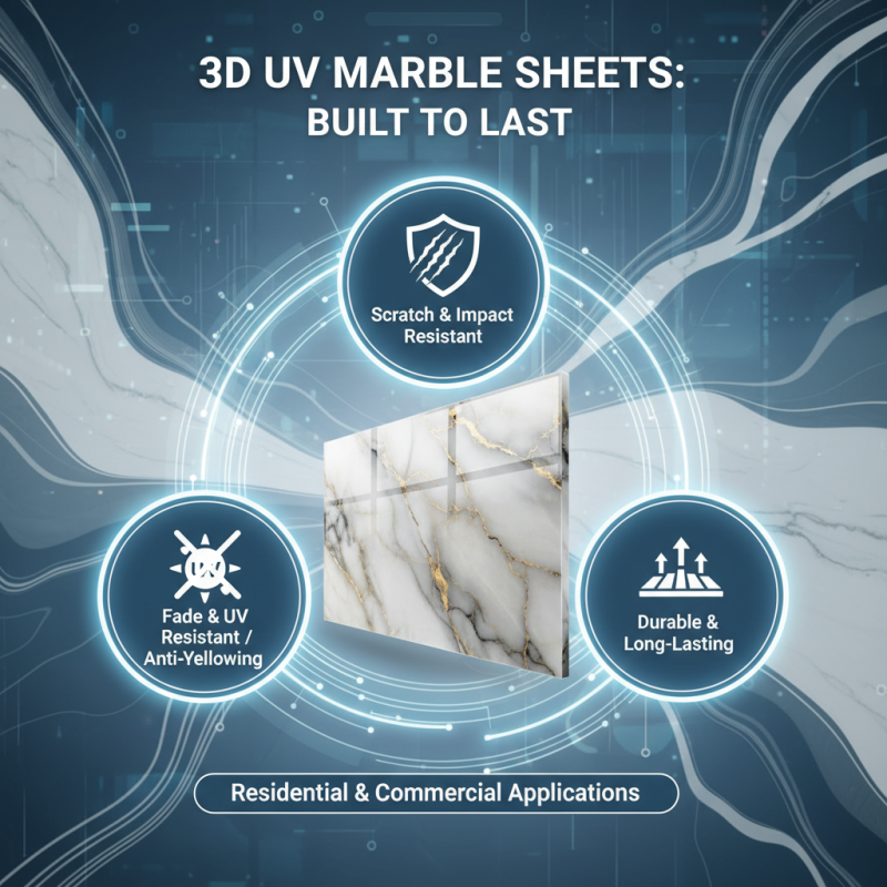 What is 3D UV Marble Sheet Benefits and Uses?