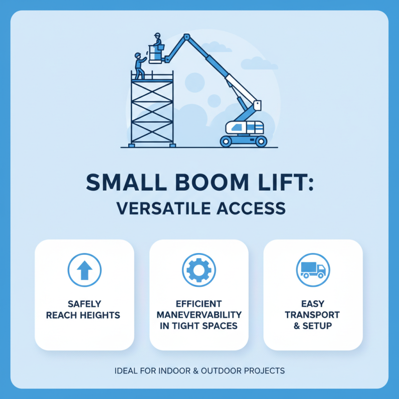 What is a Small Boom Lift Rental and How Can It Benefit You?