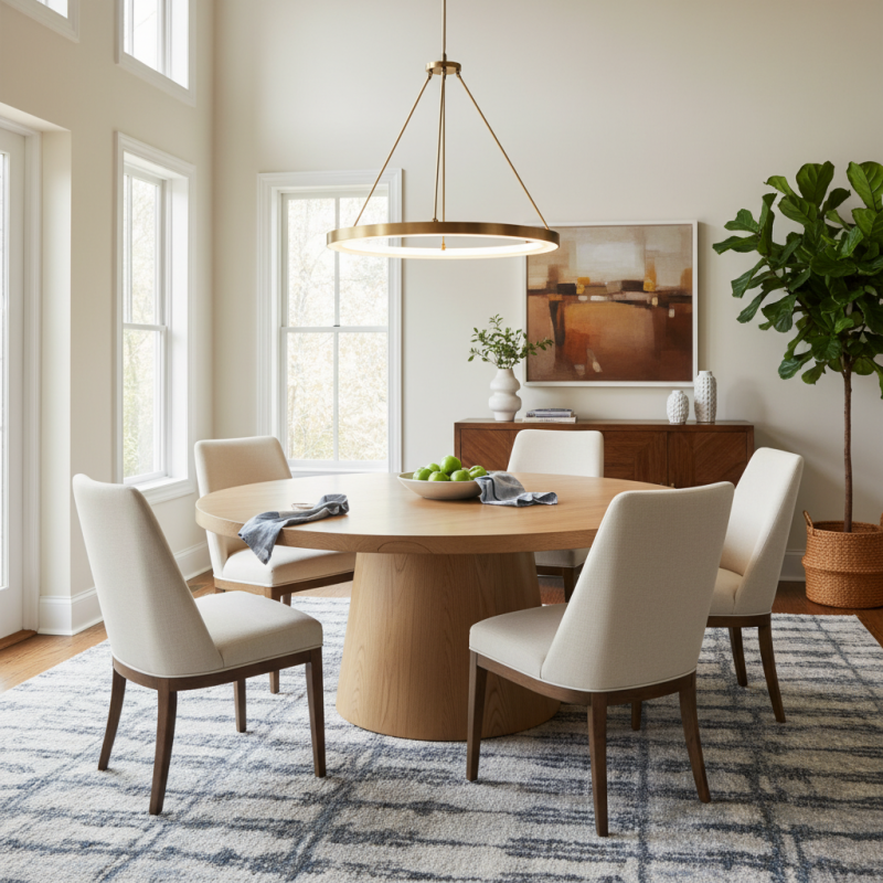 How to Choose the Perfect Round Dining Table for Your Home?