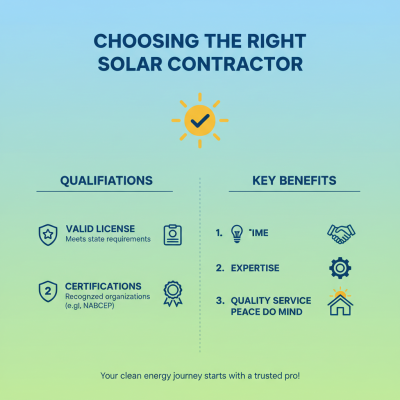 How to Choose the Right Solar Contractor for Your Home?
