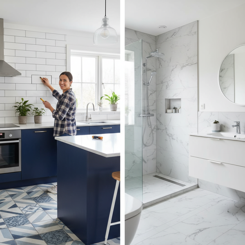 Top Benefits of Using Self Adhesive Tiles in Home Renovation?