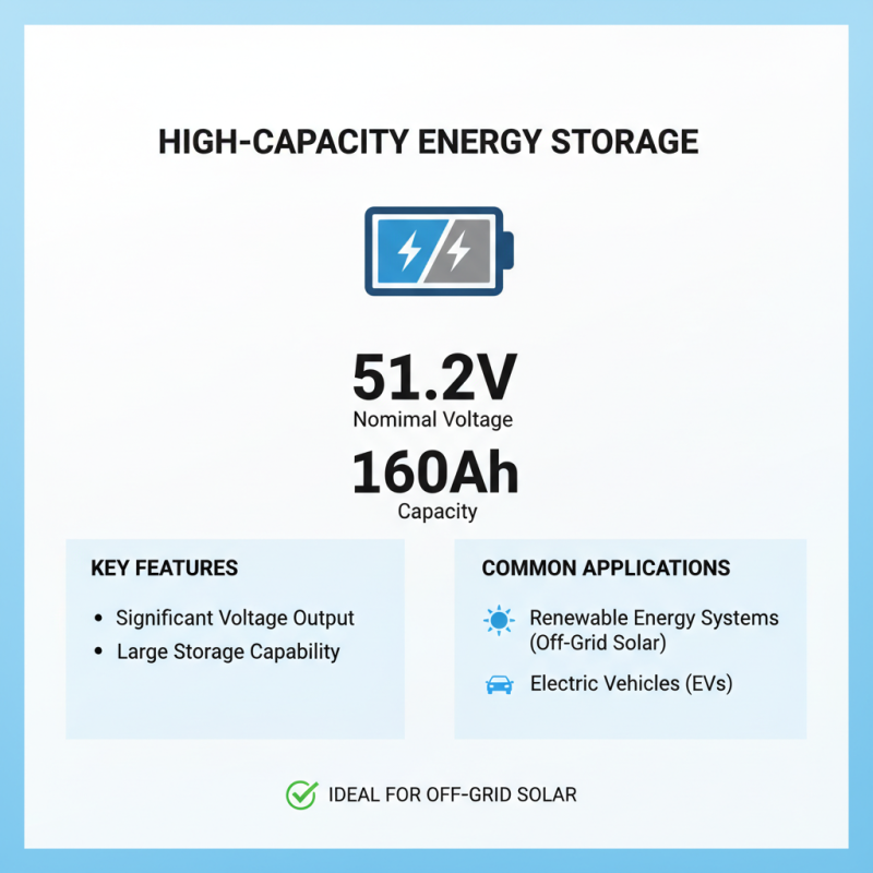 What is 51.2 V 160ah Li Ion Battery and its applications?