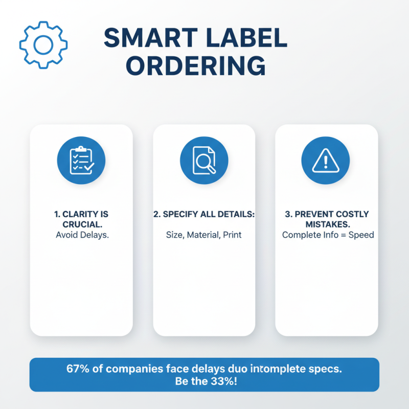 2026 Best Practices for Ordering Printed Labels Efficiently