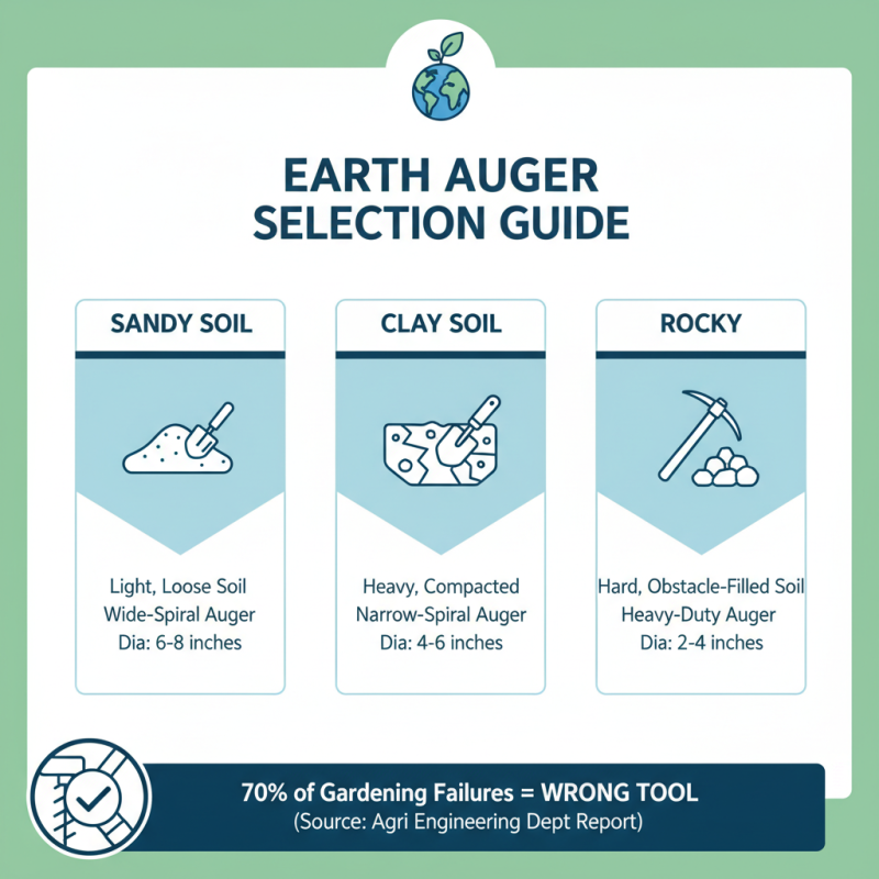 How to Choose the Right Earth Auger for Your Gardening Needs?
