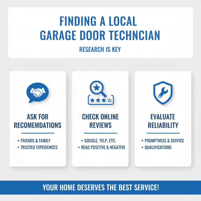 Top Tips for Finding the Best Garage Door Technician Near You?