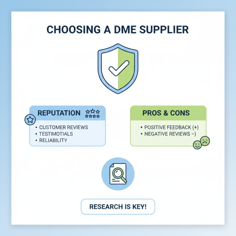 How to Choose the Right DME Medical Supply for Your Needs?
